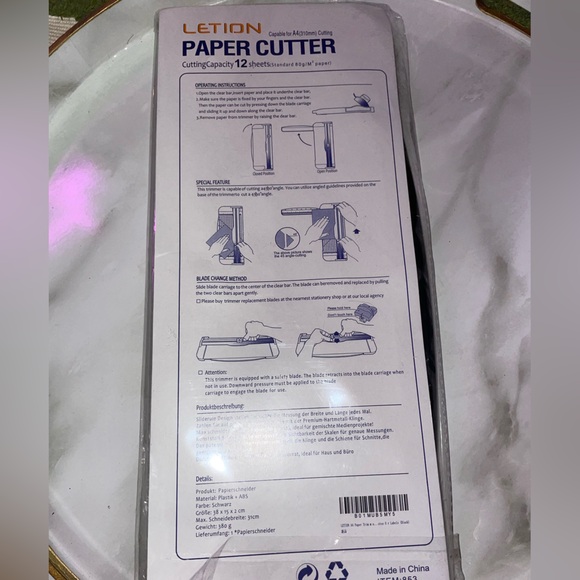 NEW Letion Paper cutter - Picture 4 of 4